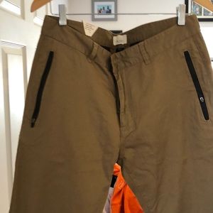 Khaki pants with tags